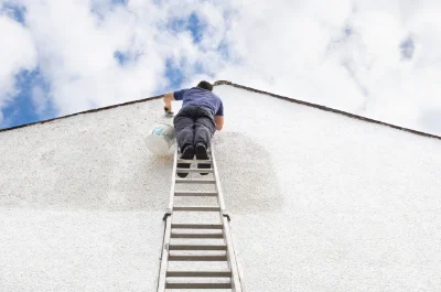 Peinture extérieure à Lahitère — façades et ravalement